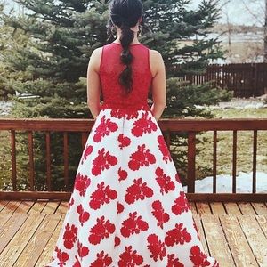 Rose Prom Dress